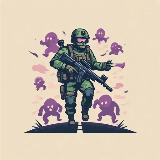 Scroll Clash soldier artwork